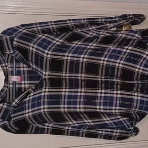 Women's plaid shirt